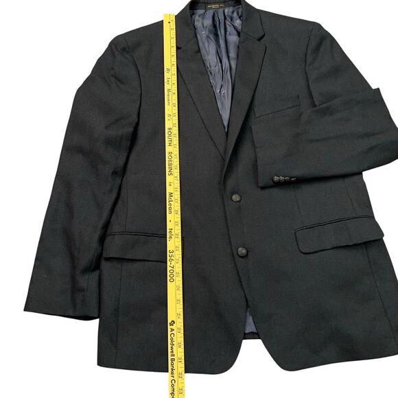 John Varvatos USA Blazer Mens 46R Gray Suit Jacket - Picture 4 of 10